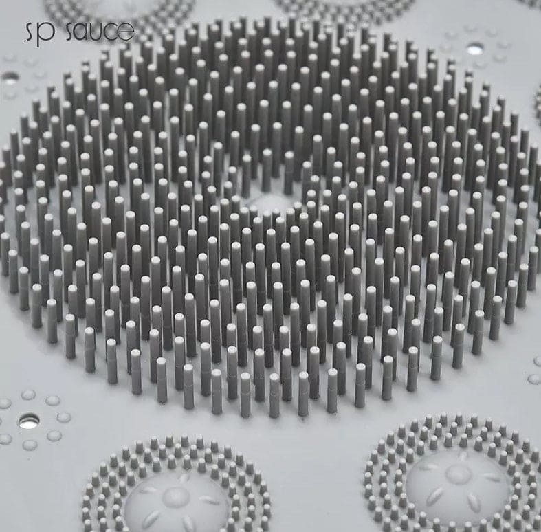 Silicone Bathroom Shower Mats, Multifunctional Water Absorption Bathroom Mats, Non-Slip Floor Mat