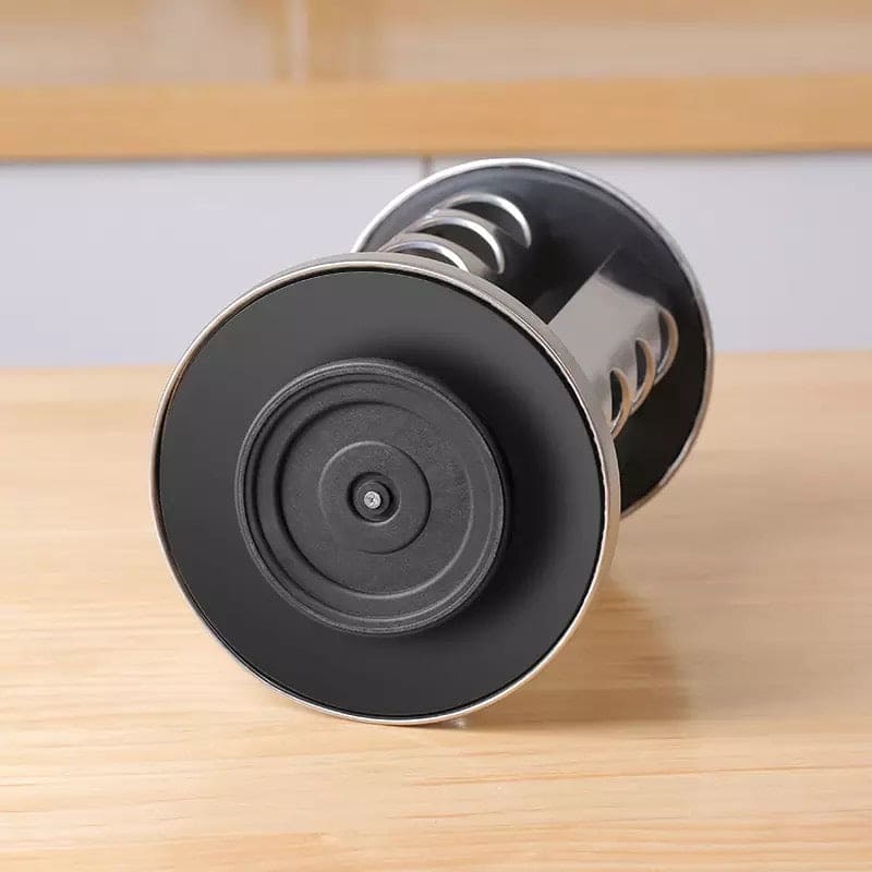 Rotatable Seasoning Rack, Stainless Steel Spice Rack, Countertop Rack Tower Organizer