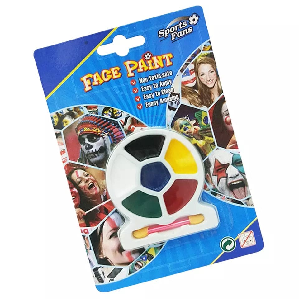 Amazing Face Paint Body Art Color Makeup Paint, Football Professional Makeup Kit.
