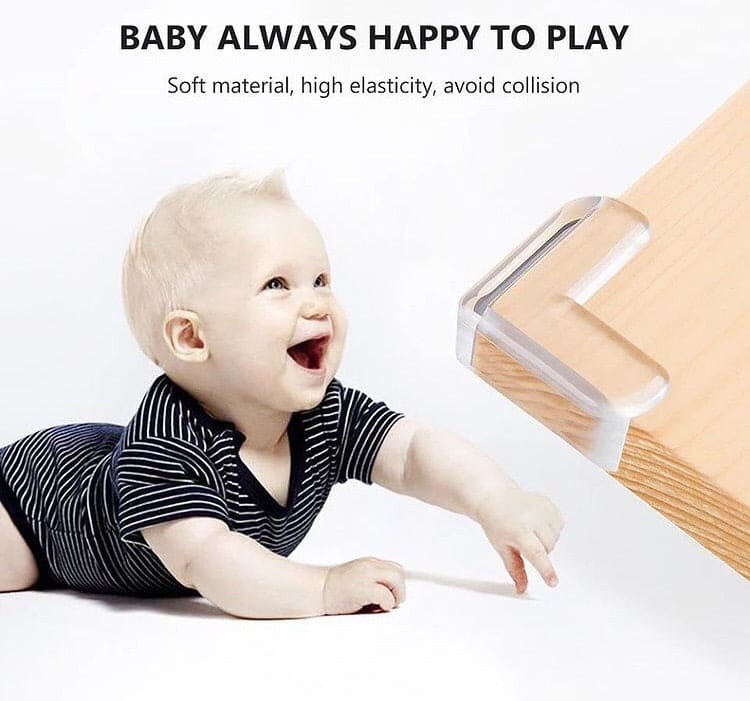 Set of 4 Baby Silicone Table Corner Protector, Furniture Edge Corner Protector, Anti Collision Guards