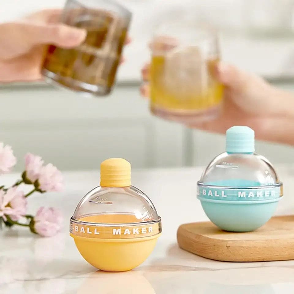 Ice Ball Maker, Round Ice Hockey Mold, Light Bulb Shape Ice Ball Maker Mold, Colorful Ice Ball Maker, Household Round Ice Maker Cube, Frozen Ice Ball Mold, Creative Homemade Ice Ball Artifact, Magic Beverage Ice Maker, Silicone Nice Ice Cube Trays