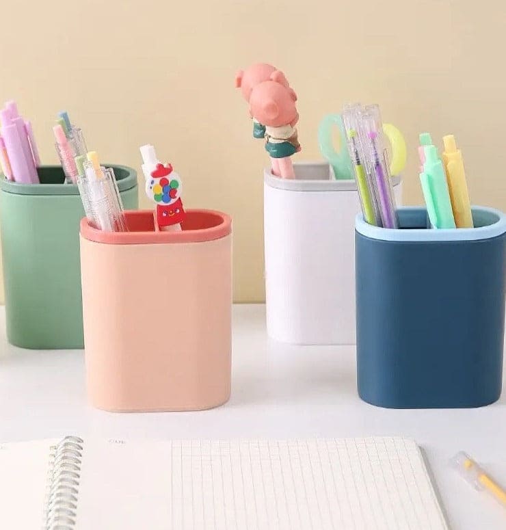 Multifunctional Simple Storage Pen Case, Makeup Desktop Nordic Office Organizer.