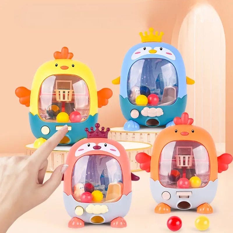 Ball Shooting Machine, Mini Finger Ball Shooting Machine, Finger Basket Ball Shooting Game For Kids, Interactive Table Game Educational Toy, Handheld Finger Ball Reduce Pressure Player Kids Toy