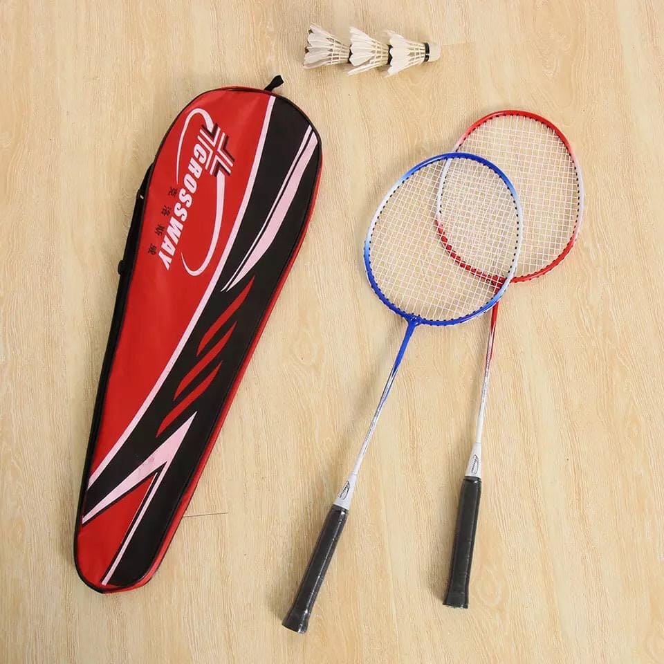 Cross Way Badminton Racket ,100g Strung Badminton Racket