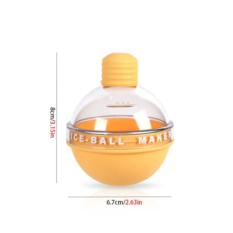 Ice Ball Maker, Round Ice Hockey Mold, Light Bulb Shape Ice Ball Maker Mold, Colorful Ice Ball Maker, Household Round Ice Maker Cube, Frozen Ice Ball Mold, Creative Homemade Ice Ball Artifact, Magic Beverage Ice Maker, Silicone Nice Ice Cube Trays