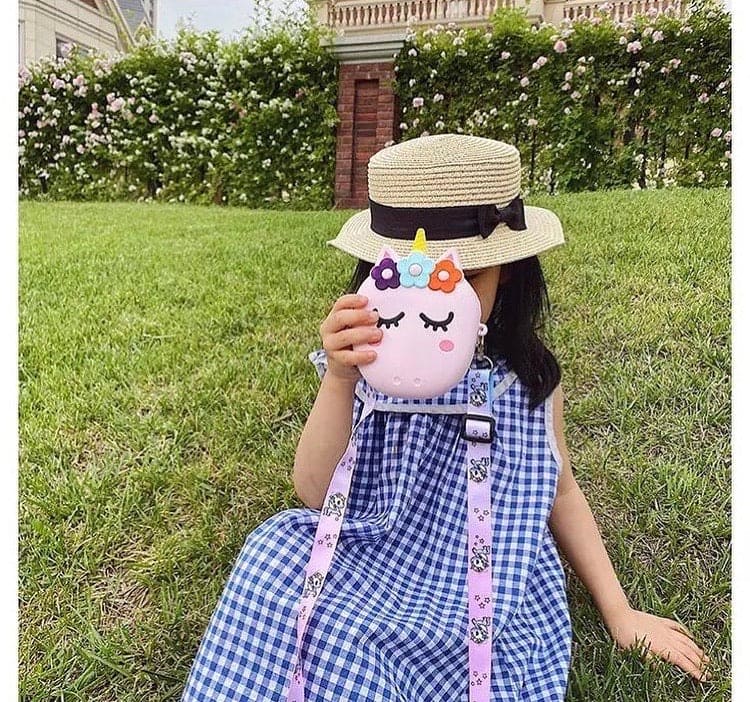 Cartoon Characters Silicone Mini Cross Body Bags, Kids Cute Cartoon Messenger Purse, Fun Coin Girls Pouch