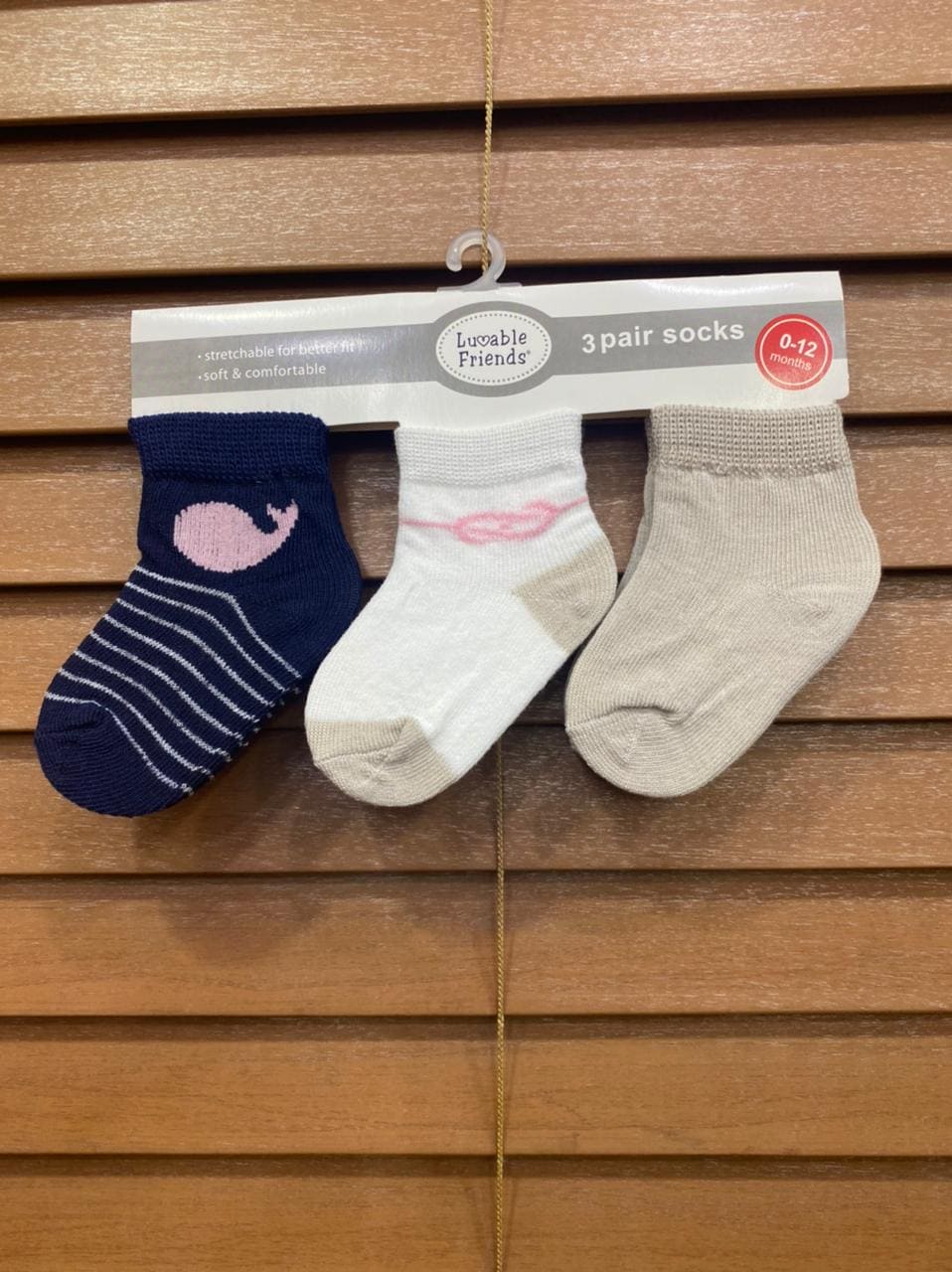 Set Of 3 Born Baby Socks, Newborn Baby Girls Boys Anti-Slip Warm Toddler Socks, Soft Warm Infant Socks