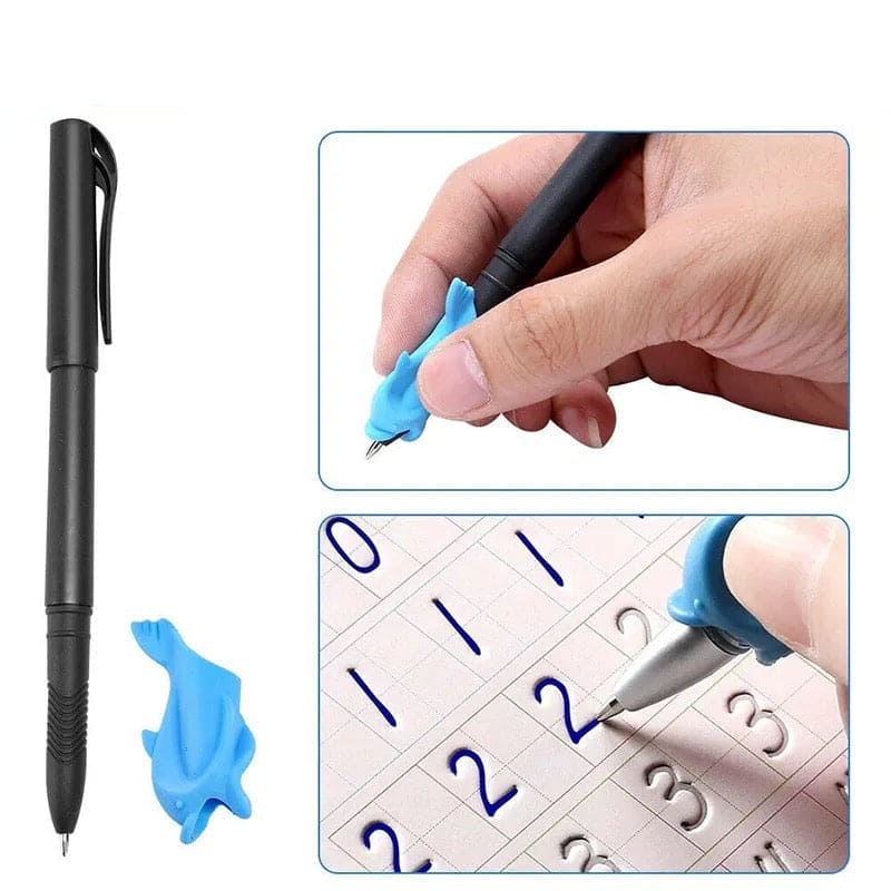 Set of 4 Child Learning Book, Writing Practice Copy Books.