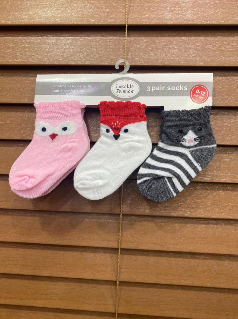 Set Of 3 Born Baby Socks, Newborn Baby Girls Boys Anti-Slip Warm Toddler Socks, Soft Warm Infant Socks