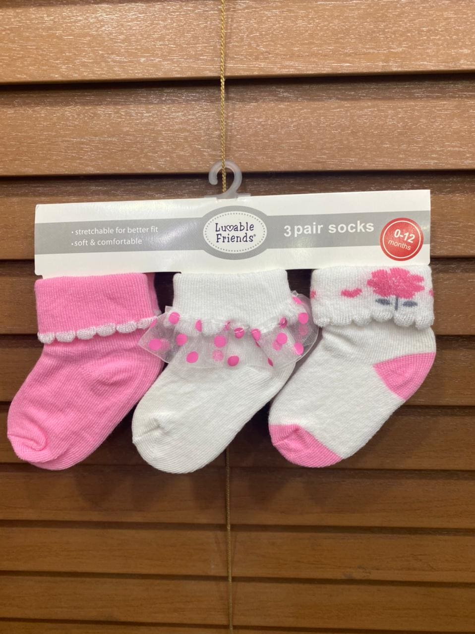 Set Of 3 Born Baby Socks, Newborn Baby Girls Boys Anti-Slip Warm Toddler Socks, Soft Warm Infant Socks