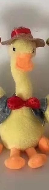 Lovely Talking Toy Dancing Duck, Electronic Dancing Ducks with Funny Clothes, Duck Plush Toy.