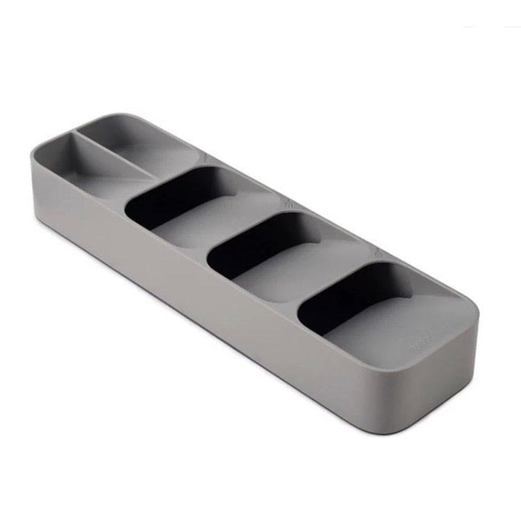 Cutlery Organizer, Kitchen Drawer Storage Tray, Plastic Spoon Container