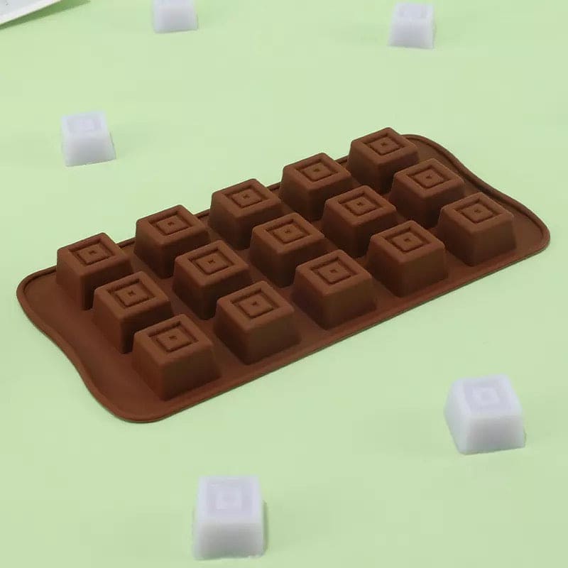 Chocolate Ice Cube Tray, Square Chocolate Molds, Kitchen Ice Cube Maker