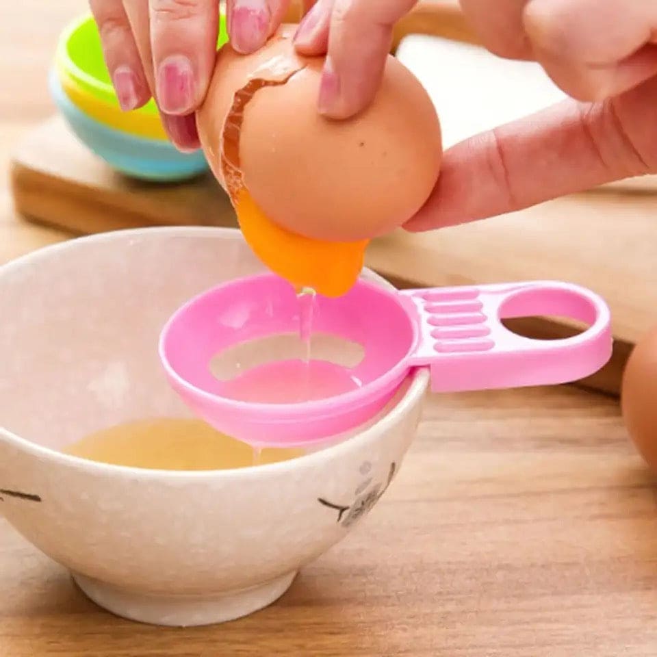 Set Of 3 Baking Tool, Plastic Whisk Egg Yolk Separator Tool, Kitchen Cooking Tool Set, Mini Kitchen Utensil Set, 3 In 1 Cooking Set