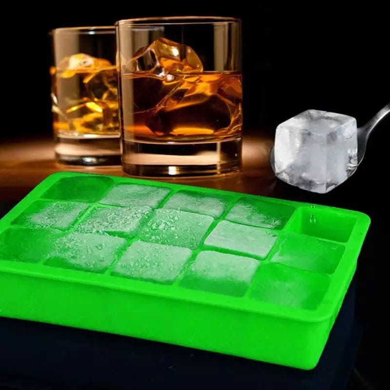 Silicon Ice Cube Maker Molds, Easy Release Ice Tray, Creative Small Ice Cube Mold Square Shape,  Ice Maker Ice Cube Tray