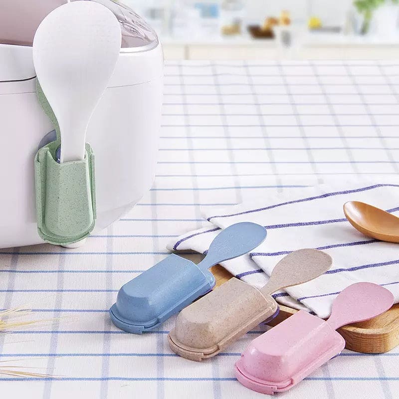 Mini Sticky Spoon Rack, Rice Scoop Fork Spoon Holder Sucker, Kitchen Utensil Holder, Tableware Storage Rack, Creative Household Gadgets, Suction Cup Pasting Kitchen, Multifunctional Storage Rack for Kitchen