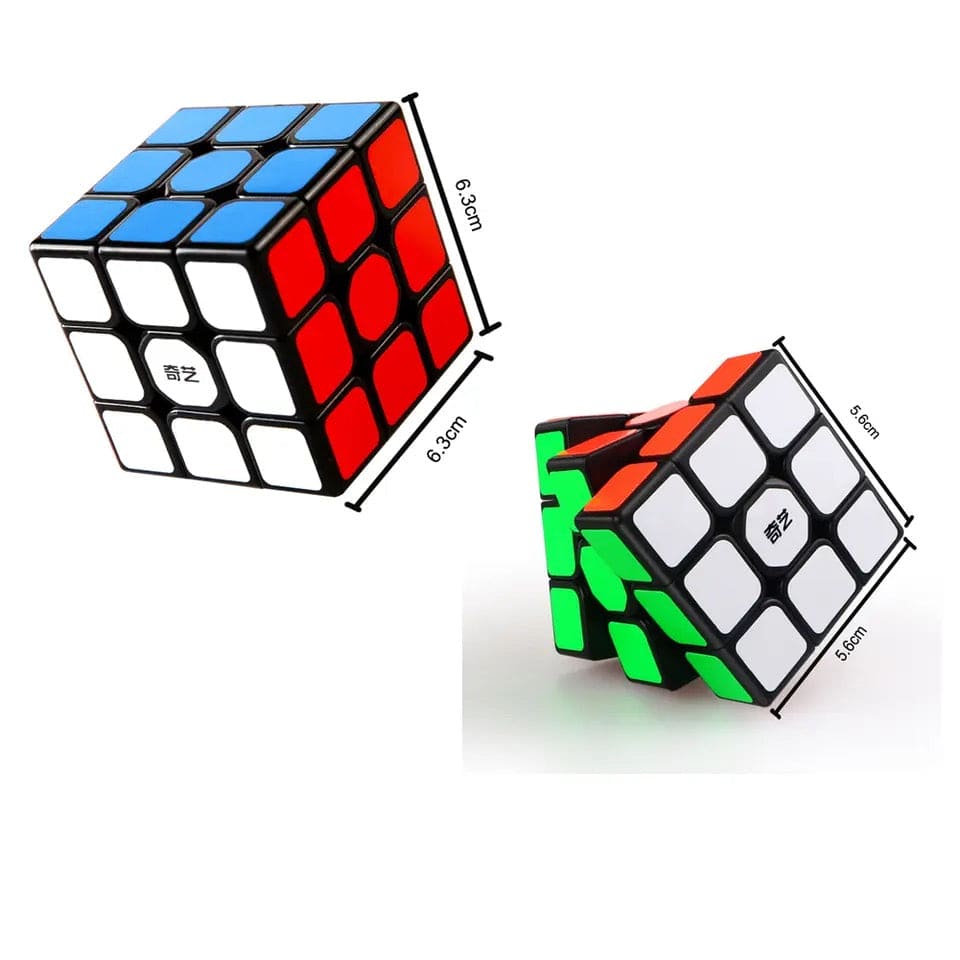 Magic Rubik Cube, 3D Speed Cube Game, Education Learning Cube Magic Toy, Rotating Rubic Box, Brain Teasers Travel Game, Color Matching Puzzle