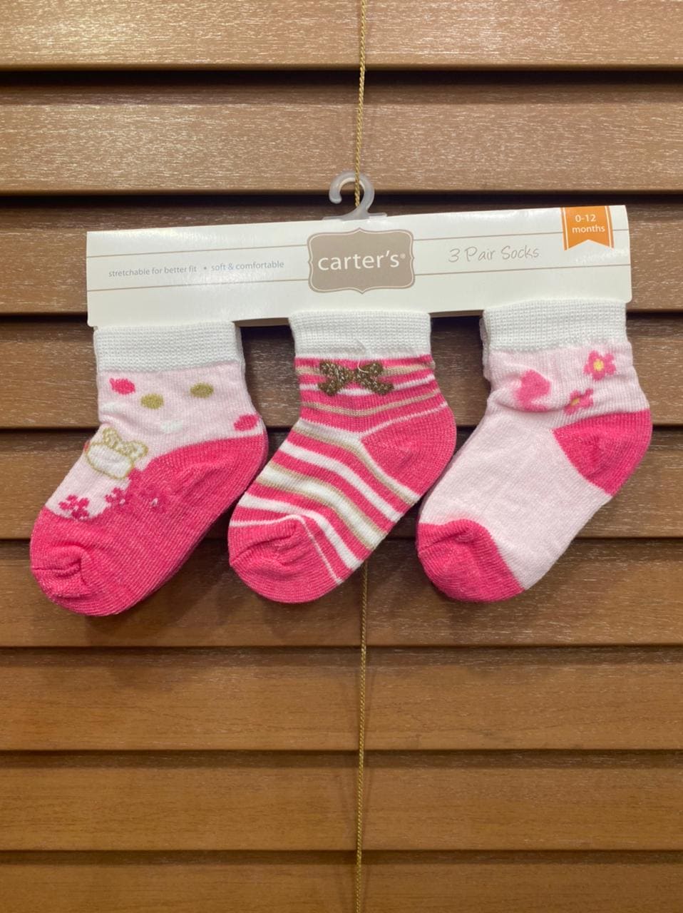 Set Of 3 Born Baby Socks, Newborn Baby Girls Boys Anti-Slip Warm Toddler Socks, Soft Warm Infant Socks