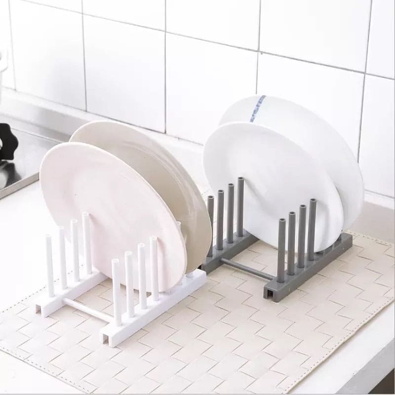 Kitchen Organizer Pot Lid Holder, Kitchen Dish Rack, Pan Cover Holder, Storage Rack for plates and glasses