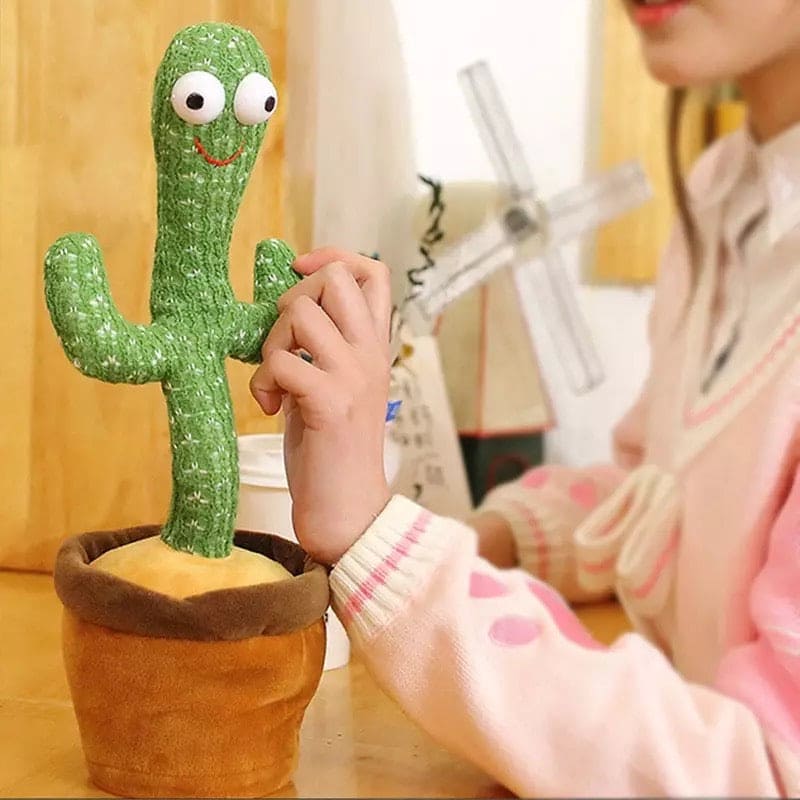 Lovely Talking Toy Dancing Cactus, Cactus Plush Toy.
