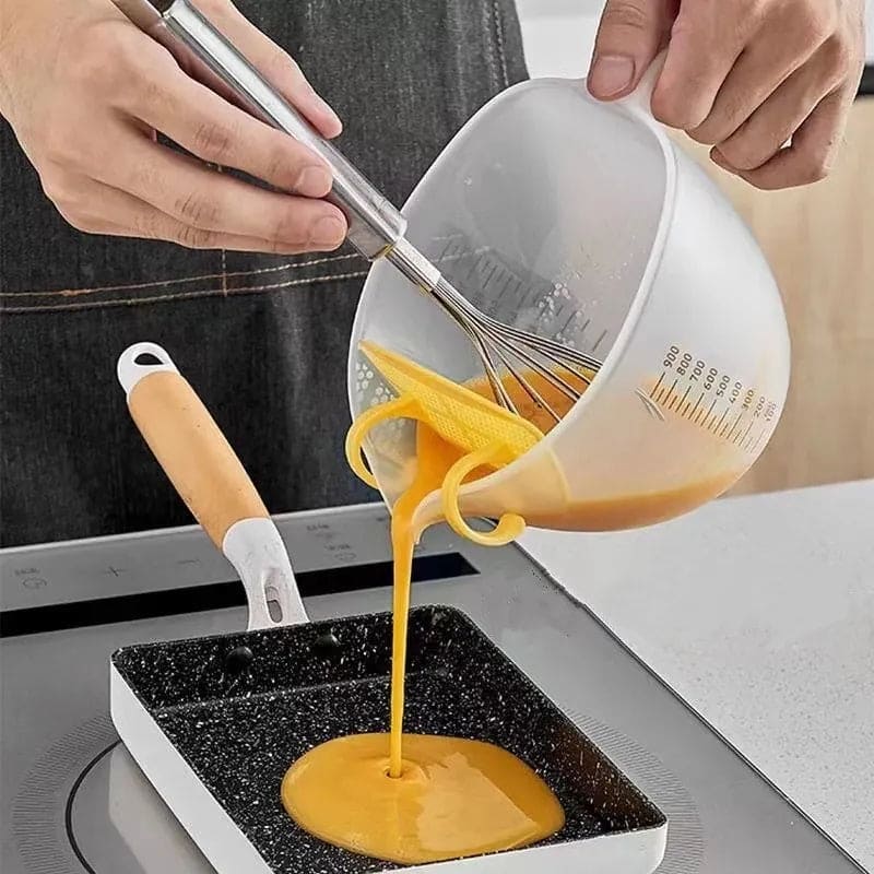 Measuring Cup With Scale, Multifunctional Egg Liquid Filter Cup, Egg Filter Measuring Cup, Household Restaurant Egg Beating Mixing Cup, Washer Strainer Bowl, Stirring Bowl With Scale