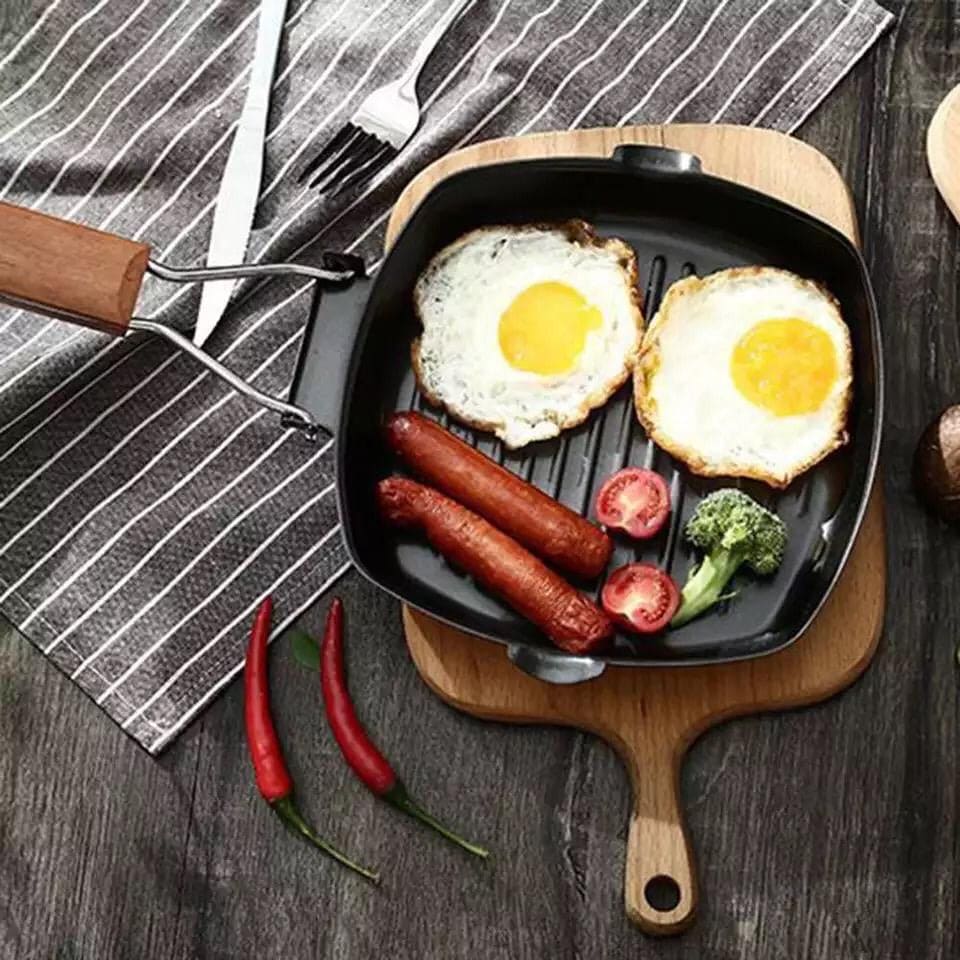 Non-Stick Grilling Pan, Square Grill Cookware