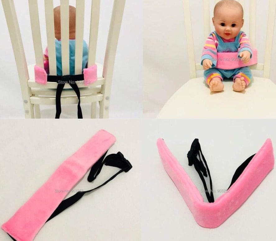 Baby Safety Belt, Multifunctional Baby Seat ,strap Kids Feeding Chair Safety Belt, High Chair Harness Shopping Cart Leash Or Trolley Straps, Infant & Toddler's Highchair Harness