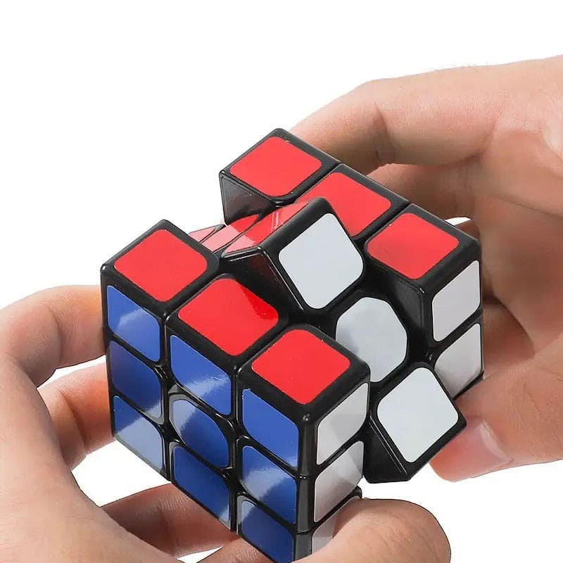 Magic Rubik Cube, 3D Speed Cube Game, Education Learning Cube Magic Toy, Rotating Rubic Box, Brain Teasers Travel Game, Color Matching Puzzle