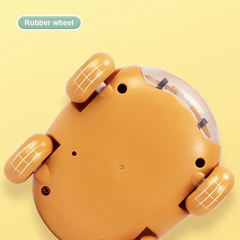 Montessori Baby Toy Car, Animals Pull Back Cars, Cute Pet Catapult Car Toy, Mini Inertia Car, Cartoon Push Press Power Toy, Plastic Push and Go Car, Funny Animals Pull Back Cars for Kids, Parent Child Interactive Toy