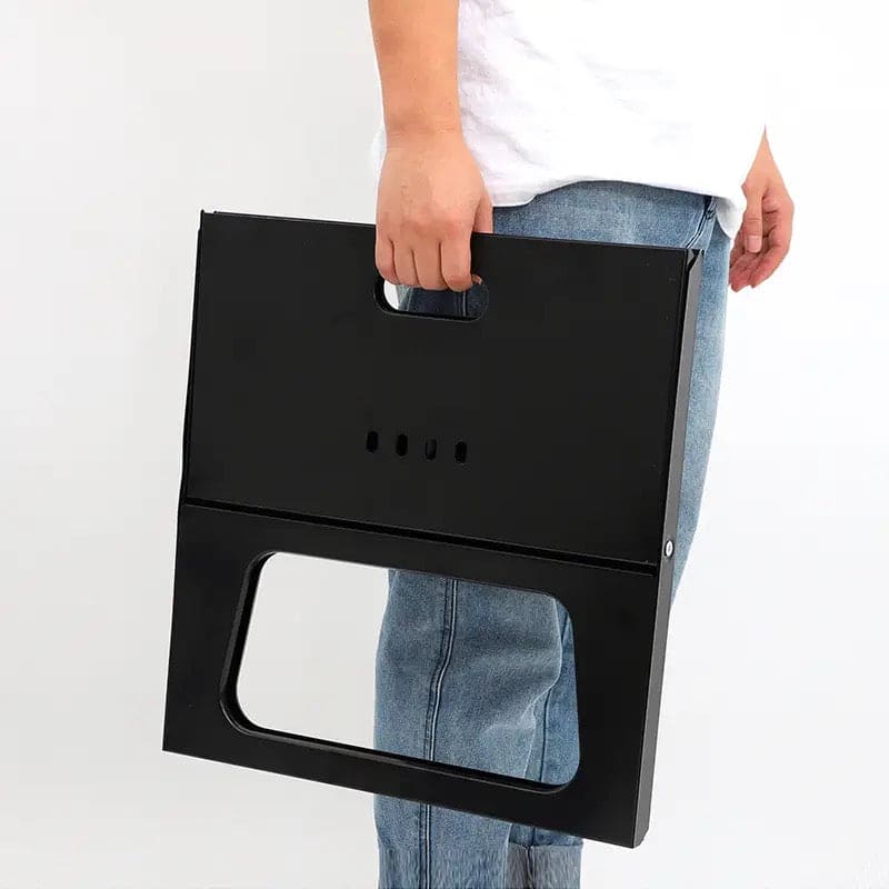 X Shaped Folding BBQ Grill, Stainless Steel Outdoor Camping Picnic Barbecue Grill, Outdoor Charcoal BBQ Grill, Mini Camping Barbecue Rack, Bonfire Grill Stove, Household Charcoal Barbecue Rack, BBQ Large Barbecue Stove