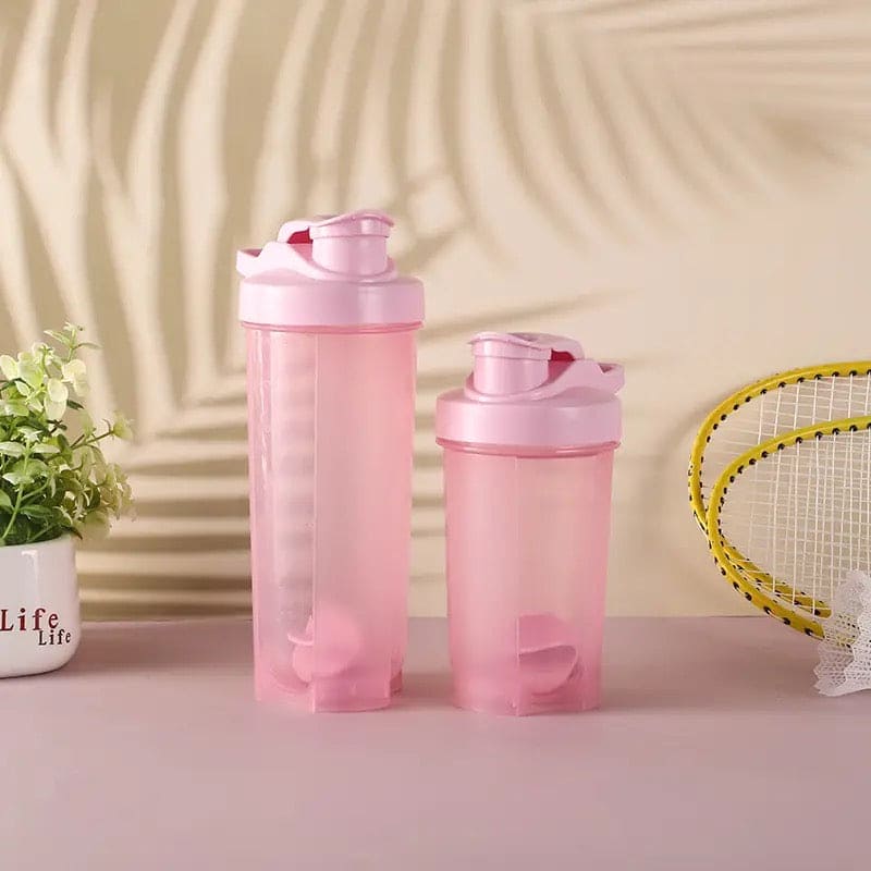 Portable Protein Shaker Bottle, Leak Proof Water Bottle For Gym, Fitness Training Sport Mixing Cup With Scale, Outdoor Shaker Bottle, Portable Drinking Bottle, Blender Shaker Bottle, Herbalife Water Bottle For Drink