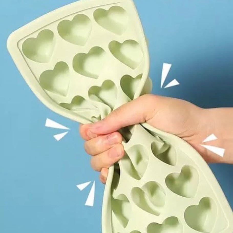 10 Grid Silicone Ice Cube Tray, Easy Release Mini Ice Cube Tray, Creative Cute Small Ice Cube Mold