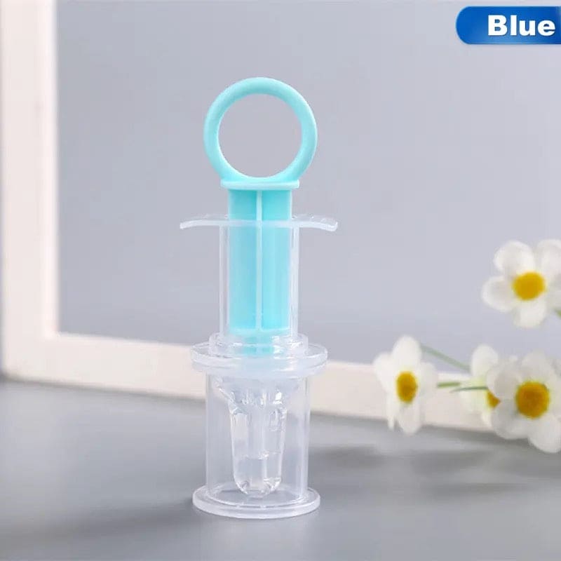 Baby Kids Smart Medicine Dispenser, Needle Feeder Squeeze Medicine Dropper, Pacifier Baby Feeder,  Baby Medicine Dispenser, Baby Syringe Feeder, Newborn Dropper Medicine Feeder, Anti-Choke Baby Medicine Feeder, Liquid Push Medicine Dispenser