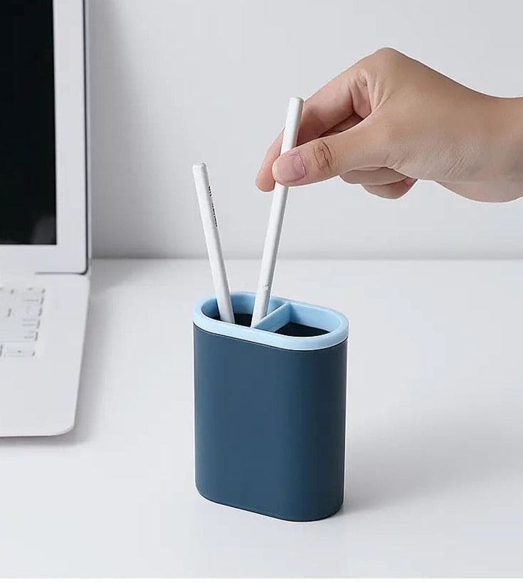 Multifunctional Simple Storage Pen Case, Makeup Desktop Nordic Office Organizer.