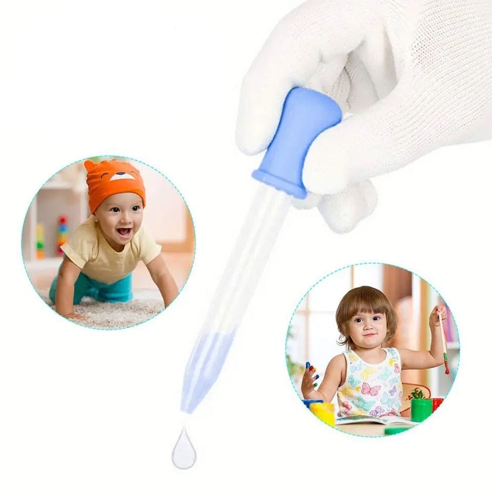 Baby Feeding Dropper, Silicone Soft Head Pipette Liquid Food Dropper, Kids Medicine Dropper, Children Food Dropper, Needle Feeder Squeezer