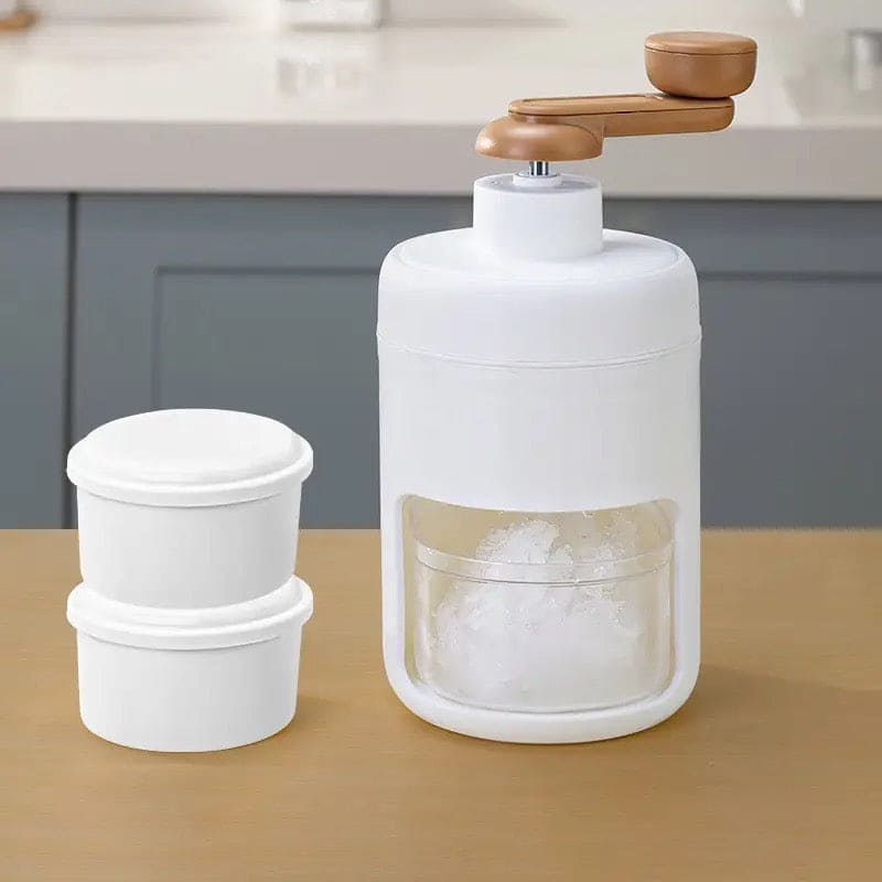Summer Ice Crusher, Home Manual Ice Crushers Tool, Handheld Snow Manual Crushing Ice Machine, Multifunctional Hand Block Shaved Ice Device, Portable Small Manual Smoothie Ice Maker Kitchen Tools, Portable Snow Cone Machine