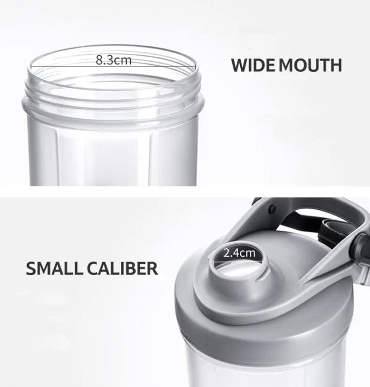 Portable Protein Shaker Bottle, Leak Proof Water Bottle For Gym, Fitness Training Sport Mixing Cup With Scale, Outdoor Shaker Bottle, Portable Drinking Bottle, Blender Shaker Bottle, Herbalife Water Bottle For Drink