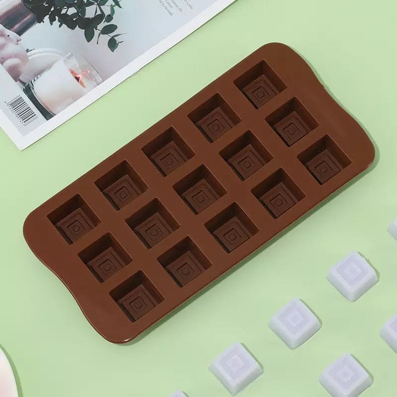 Chocolate Ice Cube Tray, Square Chocolate Molds, Kitchen Ice Cube Maker