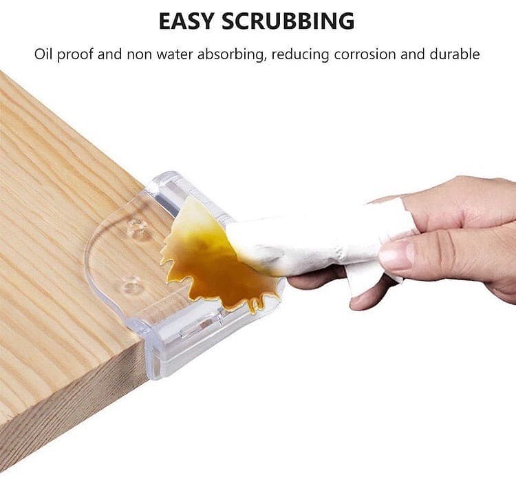 Set of 4 Baby Silicone Table Corner Protector, Furniture Edge Corner Protector, Anti Collision Guards