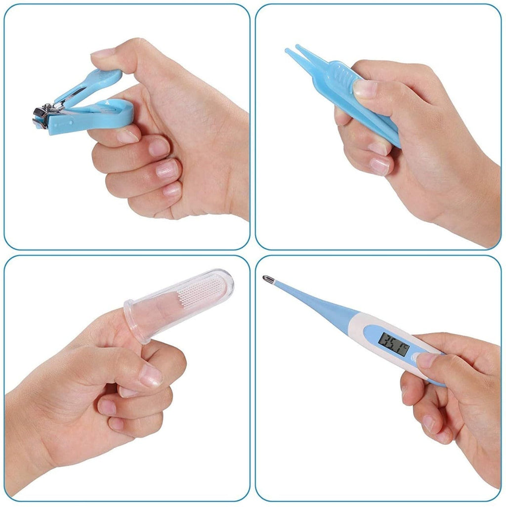 Set Of 13 Newborn Baby Health Care Kit, Baby Grooming Kit, Portable Baby Safety Care Set, Newborn Essentials Nursery Care Set