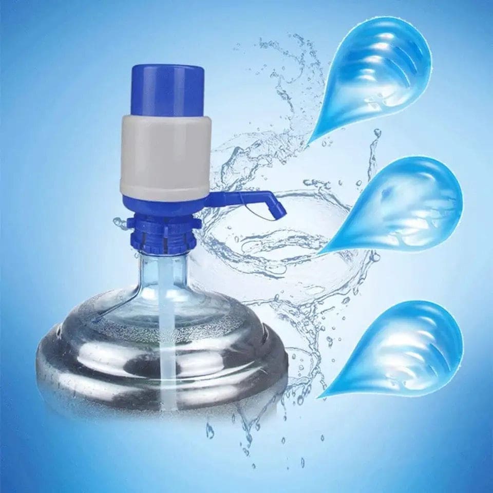 Manual Water Dispenser, Portable Hand Press Dispenser, Handle Water Pressure Device, Easy Drinking Water Pump, Universal Manual Drinking Water Pump