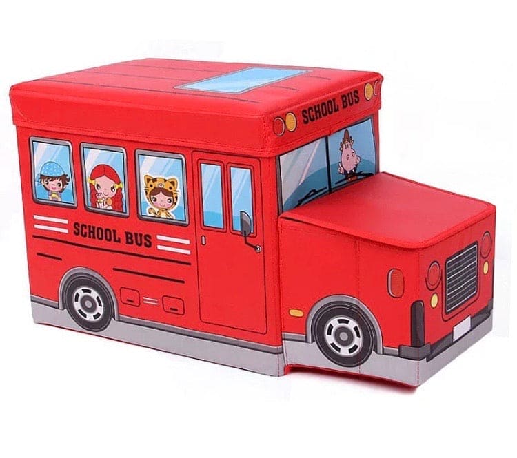 Foldable School Bus Storage Box