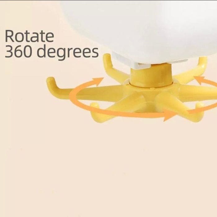 Creative New Storage Rotating Rack With Claw Hook, 360 Rotatable Hook Storage Hanger, Punch Free Multipurpose Hook, Home Storage Cabinet Rack, Wall Mounted Spoon Holder Rack