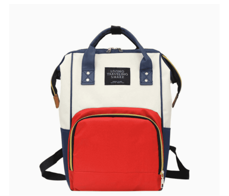 Baby Diaper Bag, Waterproof Travel Backpack, Large Capacity Baby Bag