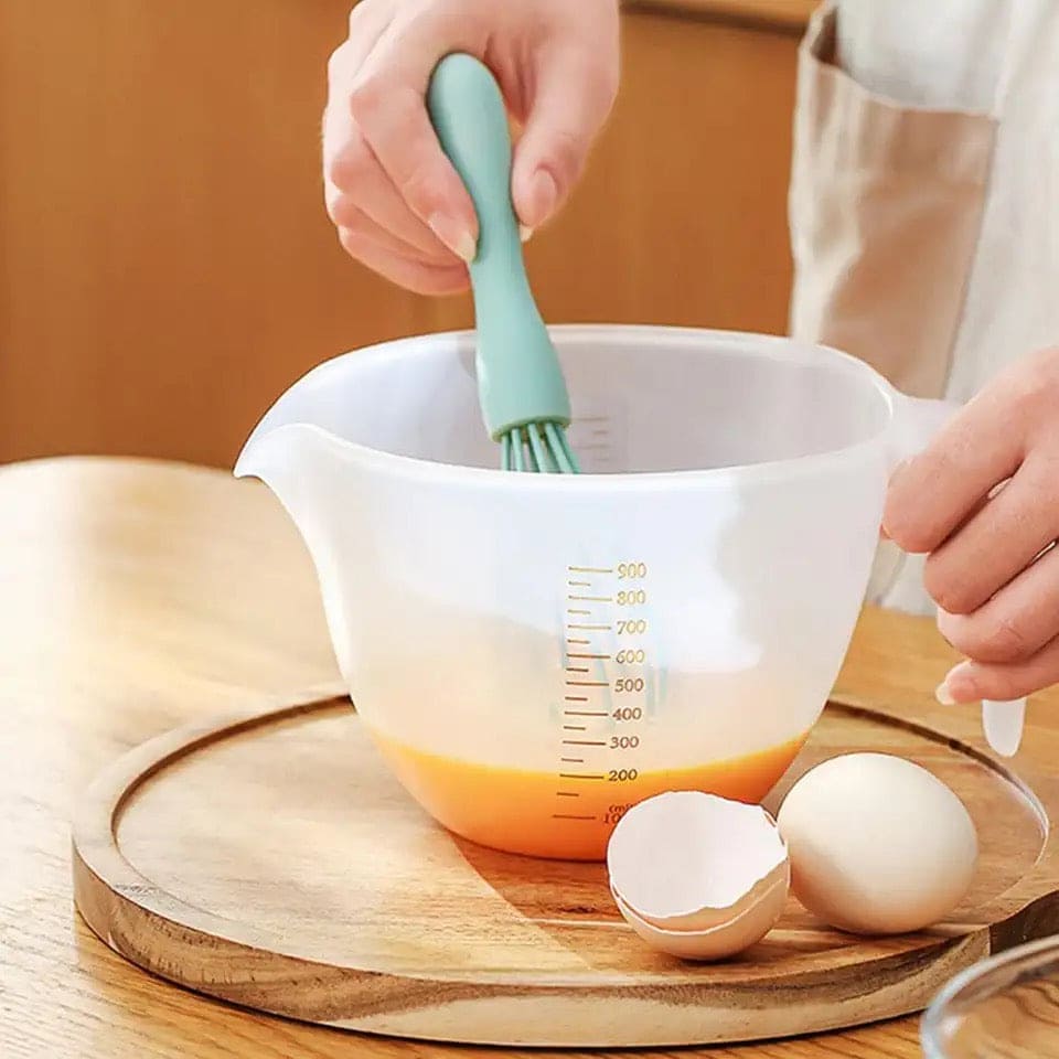 Measuring Cup With Scale, Multifunctional Egg Liquid Filter Cup, Egg Filter Measuring Cup, Household Restaurant Egg Beating Mixing Cup, Washer Strainer Bowl, Stirring Bowl With Scale