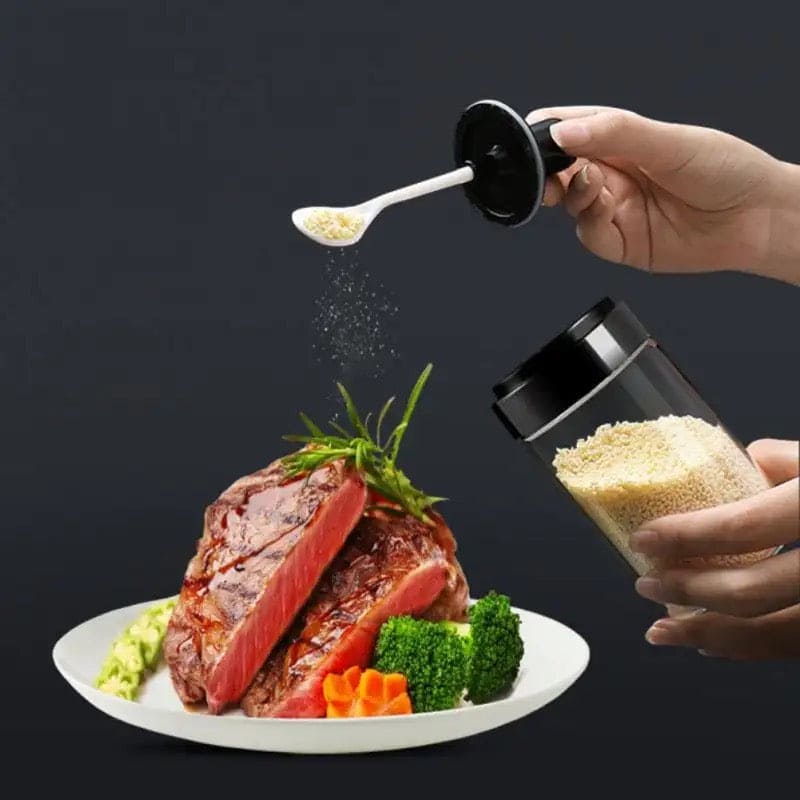 Set Of 6 Rotating Spice Rack,360 Spice Rotating Bottles, Multipurpose Revolving Spice Rack Condiment Set