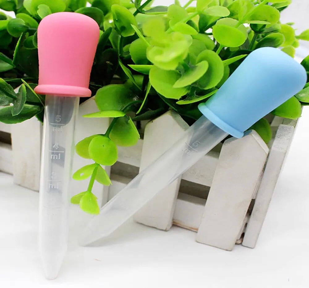 Baby Feeding Dropper, Silicone Soft Head Pipette Liquid Food Dropper, Kids Medicine Dropper, Children Food Dropper, Needle Feeder Squeezer