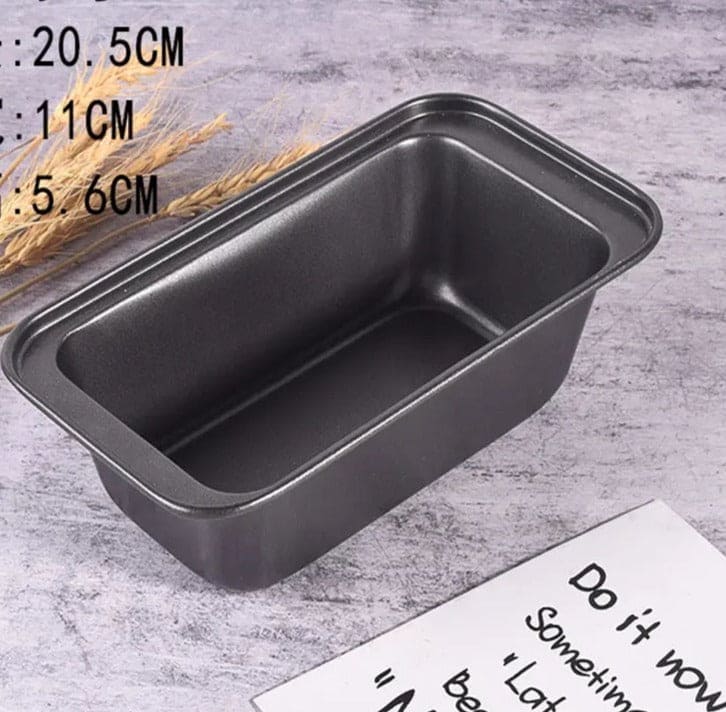 Rectangular Baking Tray, Nonstick Carbon Steel Baking Pan Cake Tools, Black Non-Stick Mold Storage Trays Sausage Bread, High Temperature Resistant Bread Baking Tray, Carbon Steel Non-stick Toast Mold, Bakeware Baking Tool