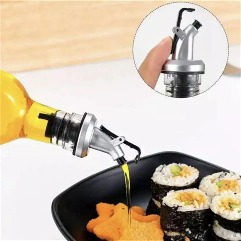 500ml Oil Glass Bottle, Creative Oil Dispenser, Kitchen Cooking Seasoning Bottle, Cooking Oil Tank Bottle