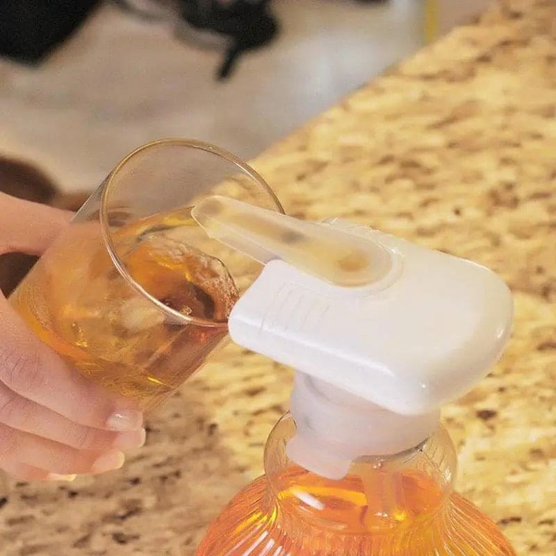 Magic Tap Drink Dispenser, Automatic Beverage Dispenser, Spill Proof Magic Tap, Portable Drinking Pumping Unit, Automatic Drinking Straw Suction Pump, Straw Magic Tap